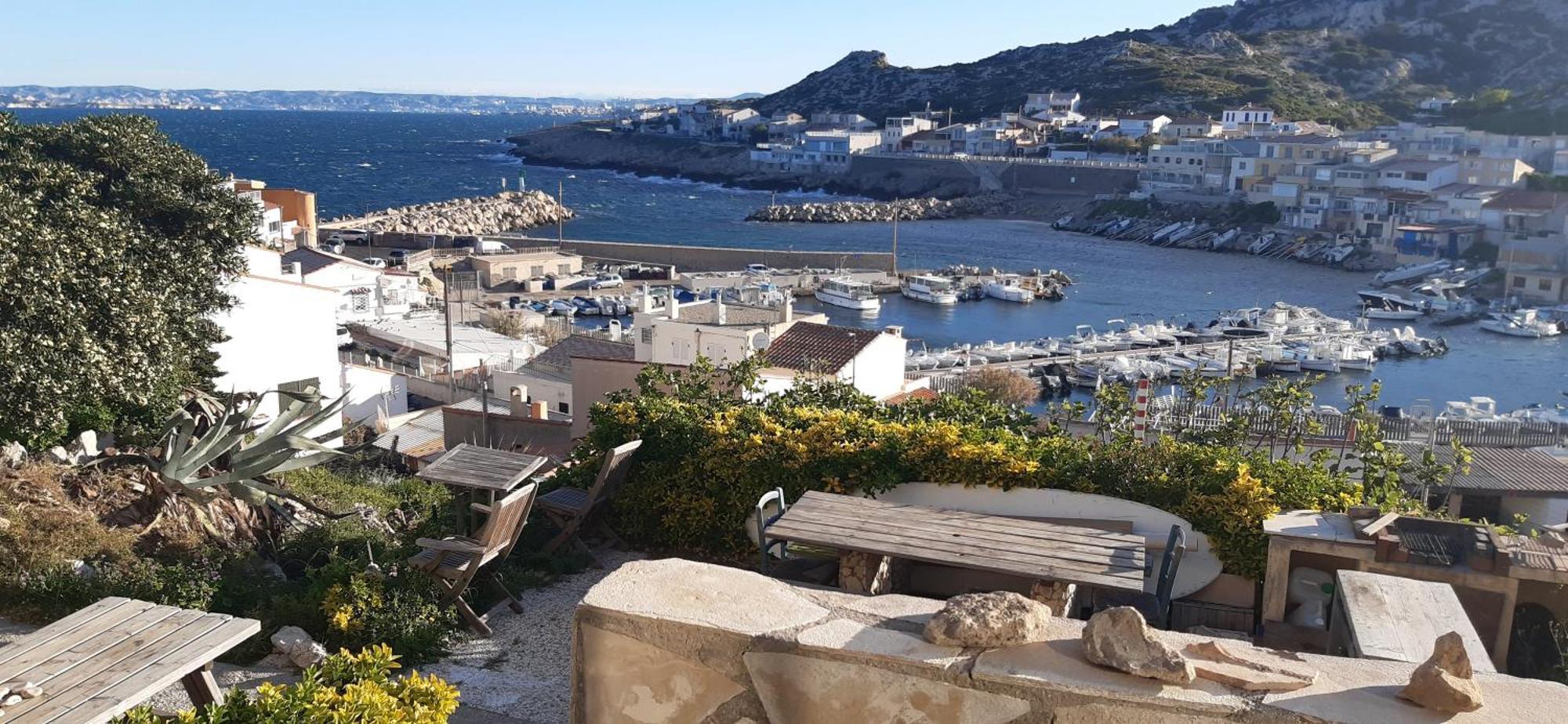 מרסיי Cabanon Vue Mer Et Calanques Les Goudes מראה חיצוני תמונה